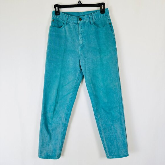 Vintage Edwin Co. Limited‎ Jeans 30" Green Teal Wash "Tramp Edwin" Logo Rare - Picture 1 of 15